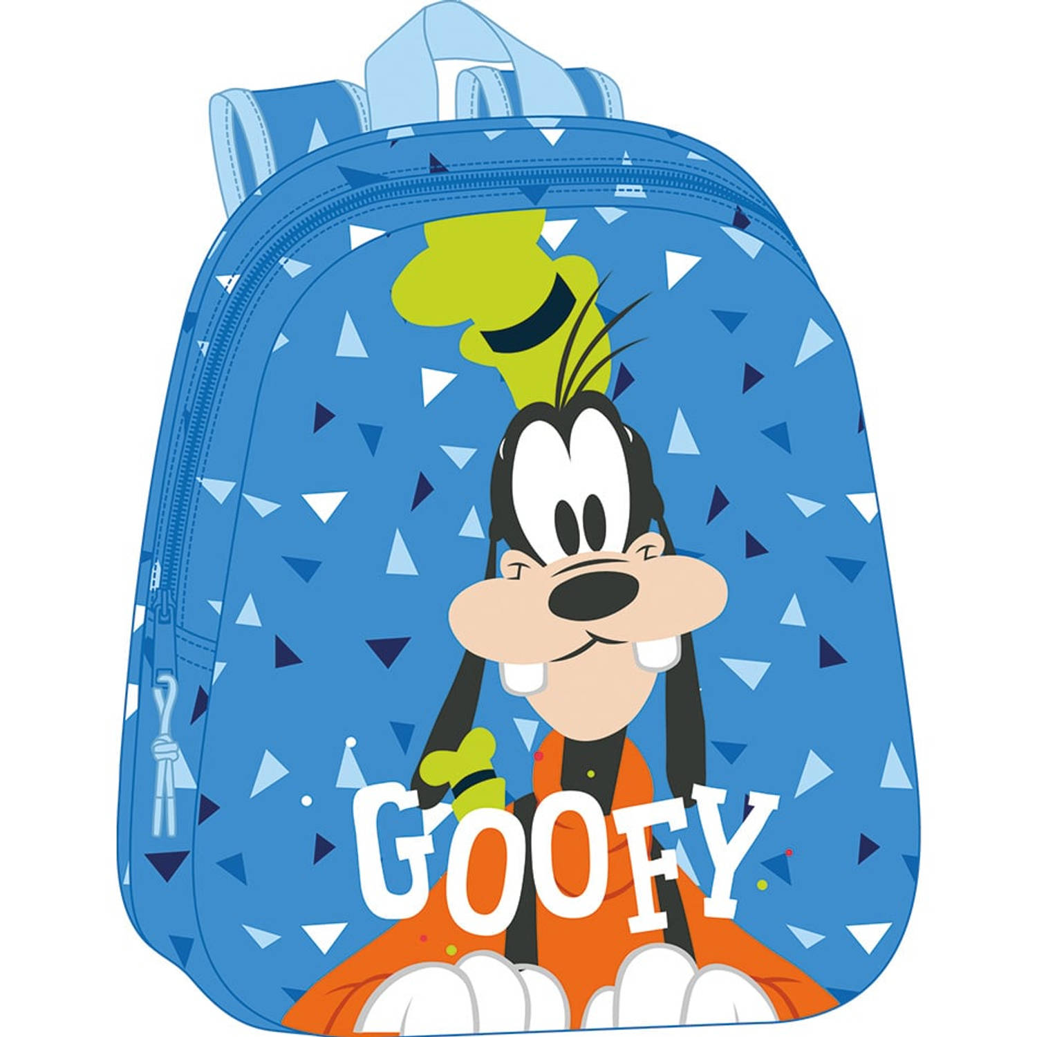 Disney Goofy Rugzak, 3D Silly 33 x 27 x 10 cm Polyester