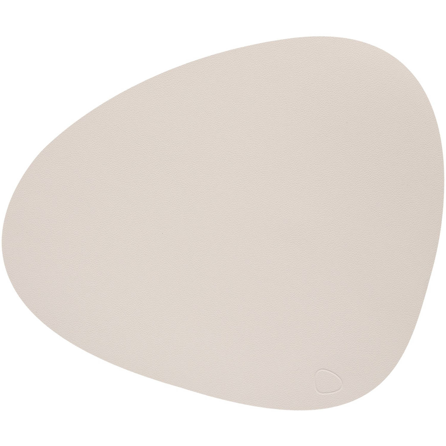 LIND DNA Placemat Nupo - Leer - Soft Nude - 44 x 37 cm