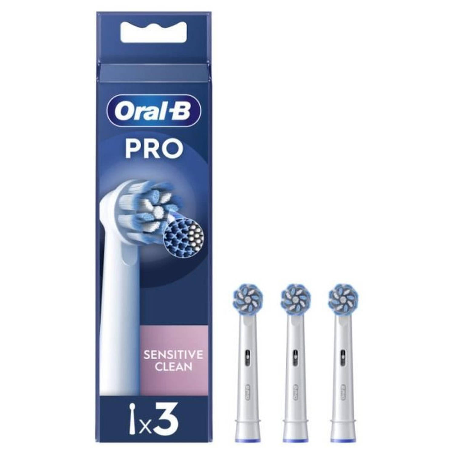 Oral-B Pro Sensitive Clean-opzetborstels - Verpakking van 3 stuks
