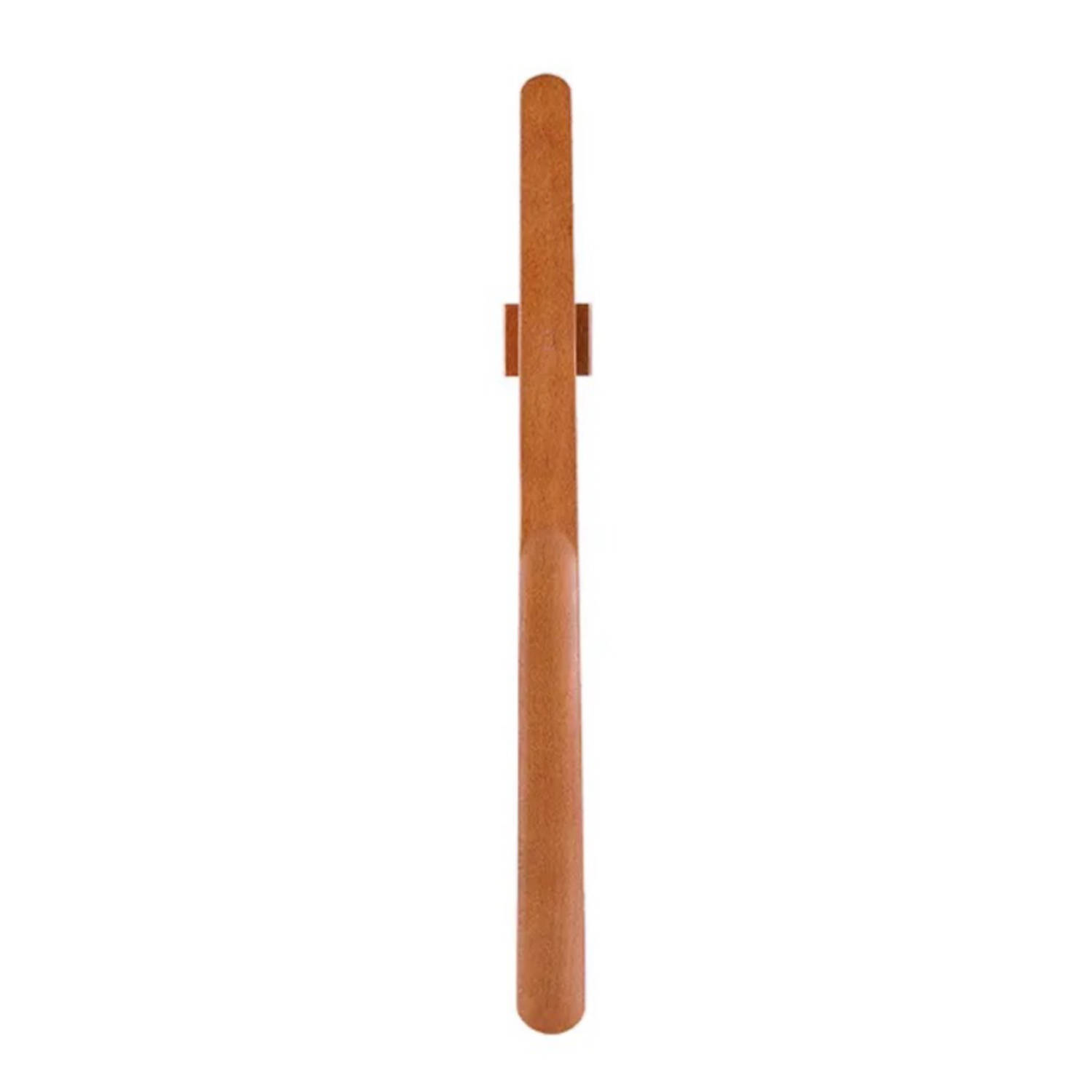Schoenlepel hout licht eiken met magnetisch ophang basis wandmontage – 55cm