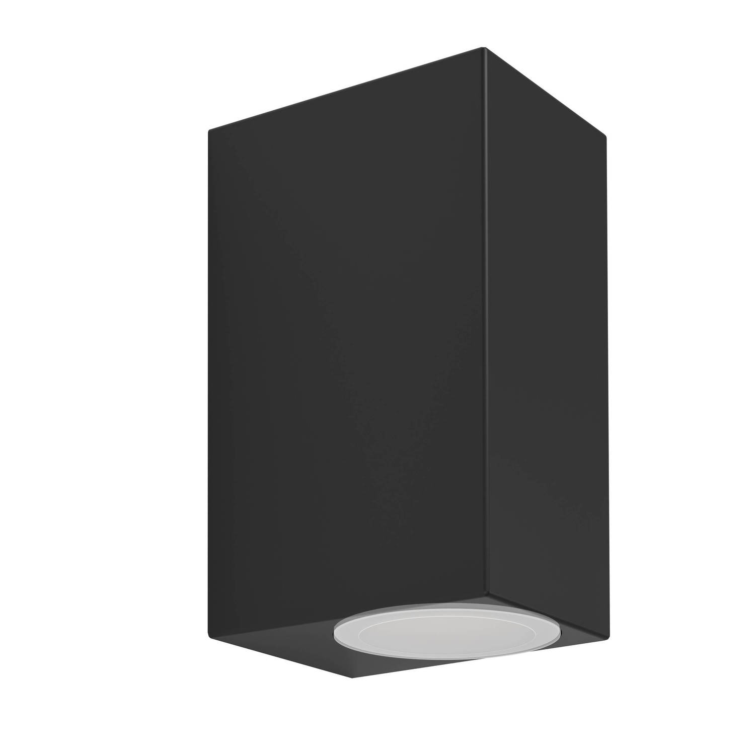 EGLO Jabaga Wandlamp Binnen en Buiten INCL. 2 LED LAMPJES (GU10) 15,5 cm Zwart