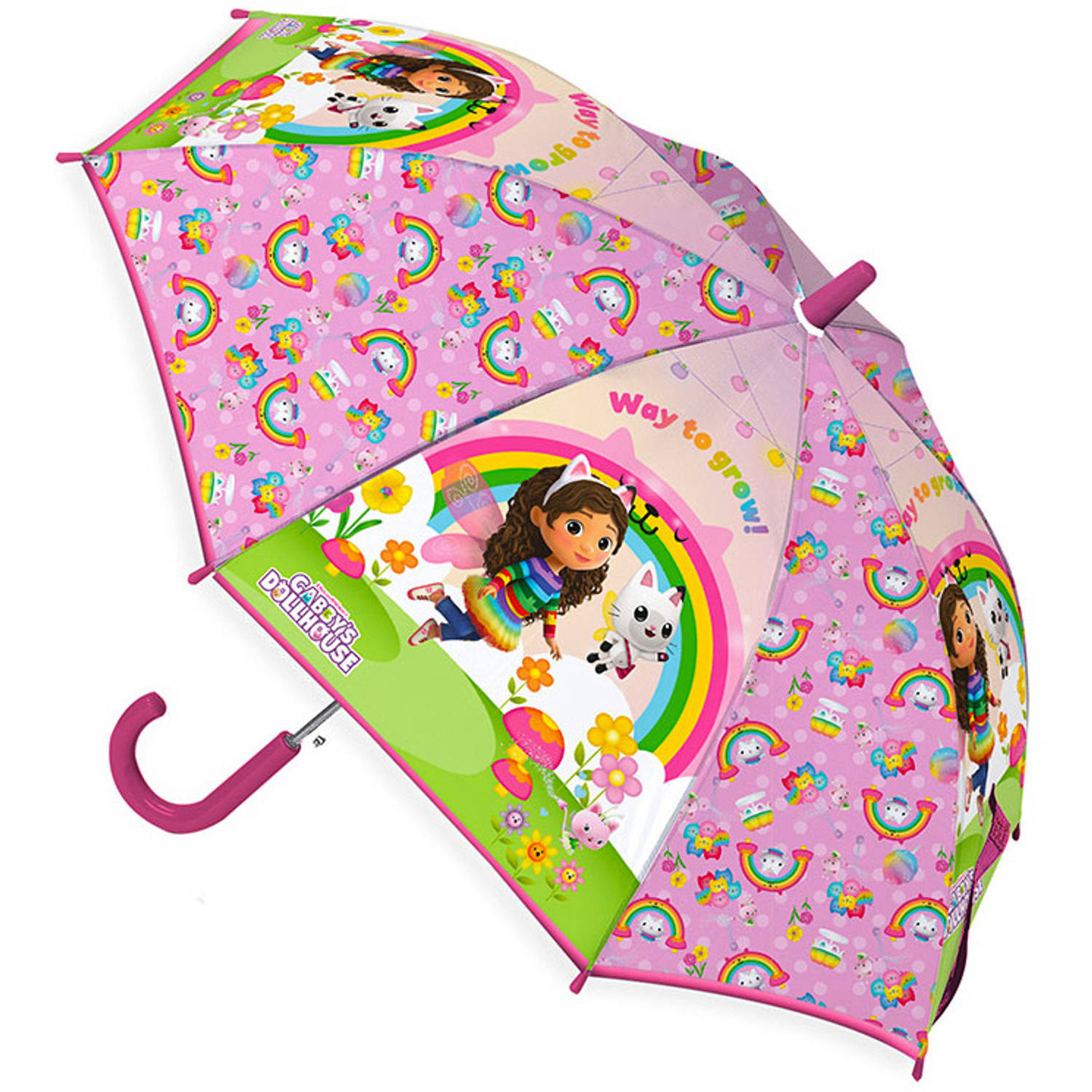 Gabby's poppenhuis Paraplu Way To Grow - Ø 75 x 62 cm - Polyester