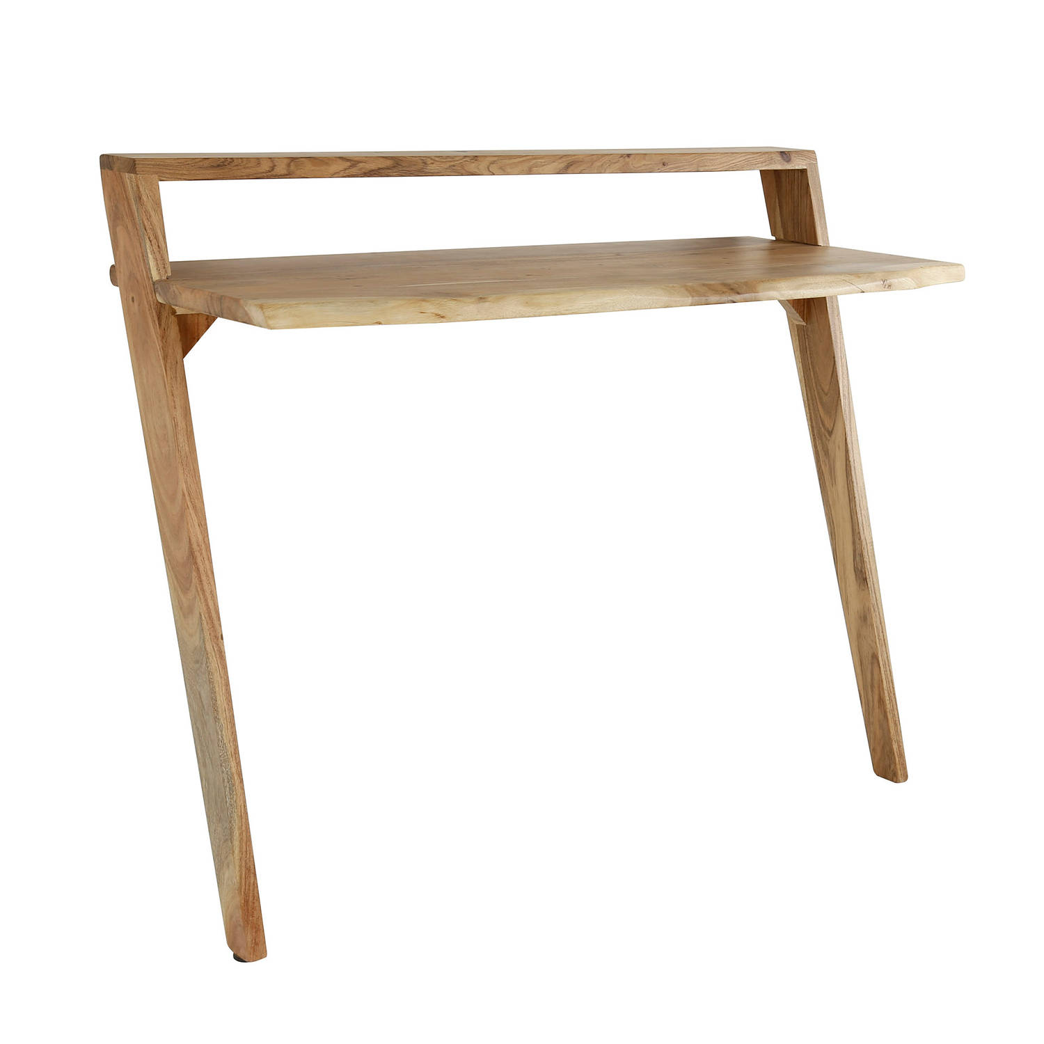 Hoyz - Bureau/kaptafel angle solid / Massief acacia naturel