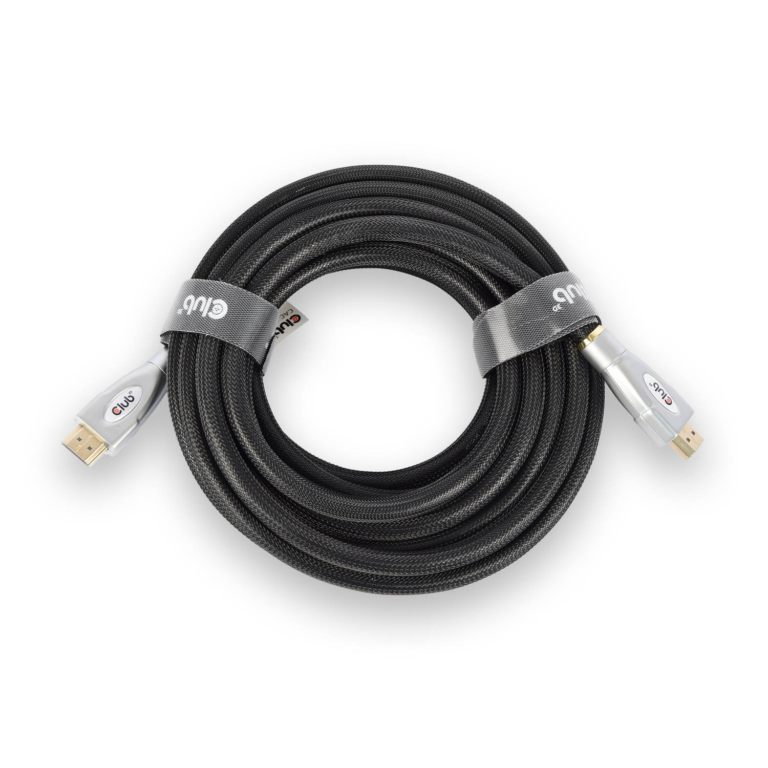 Hoogwaardige Zwarte HDMI-kabel van 5 meter 4K60Hz UHD, Kunststof, 1.5cm Breedte