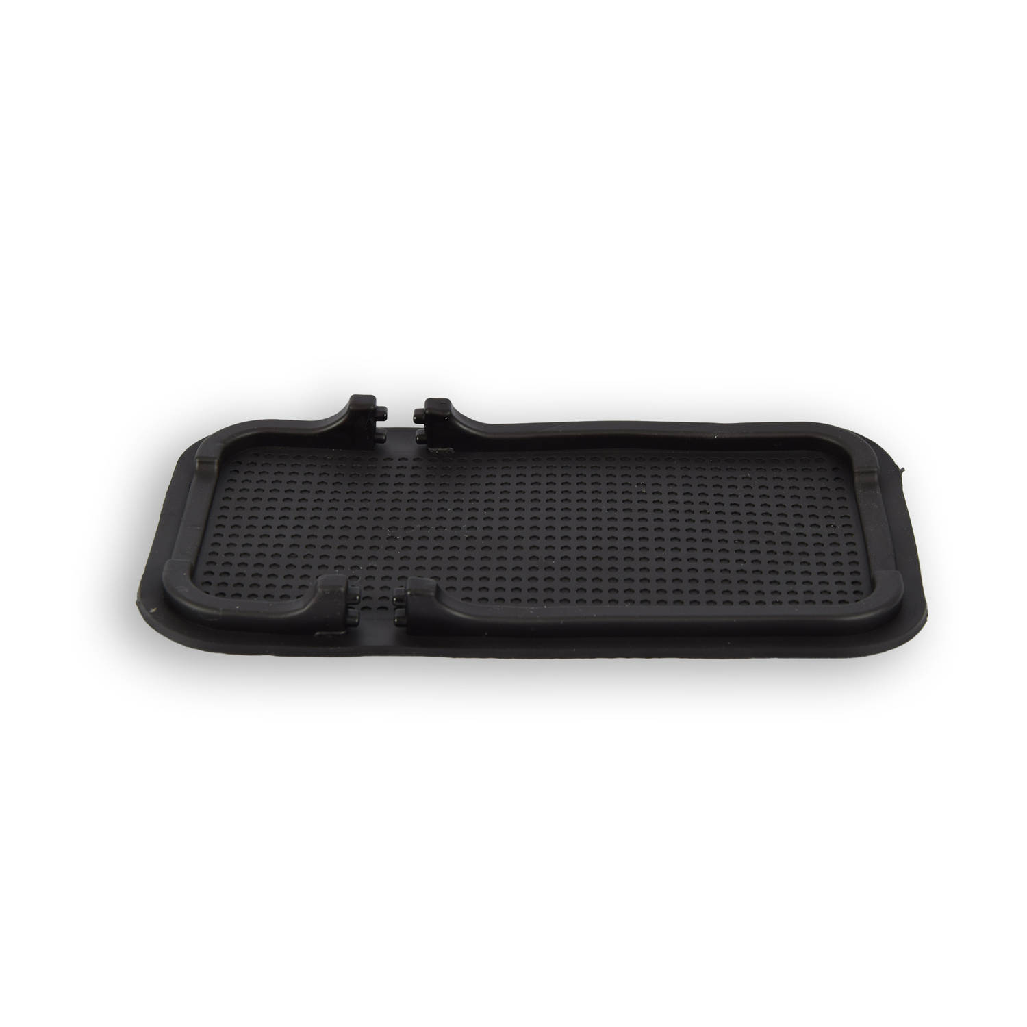 Duurzame Zwarte Rubberen Auto Dashboard Accessoires: Antislipmat 17.50x9.50x0.05 cm