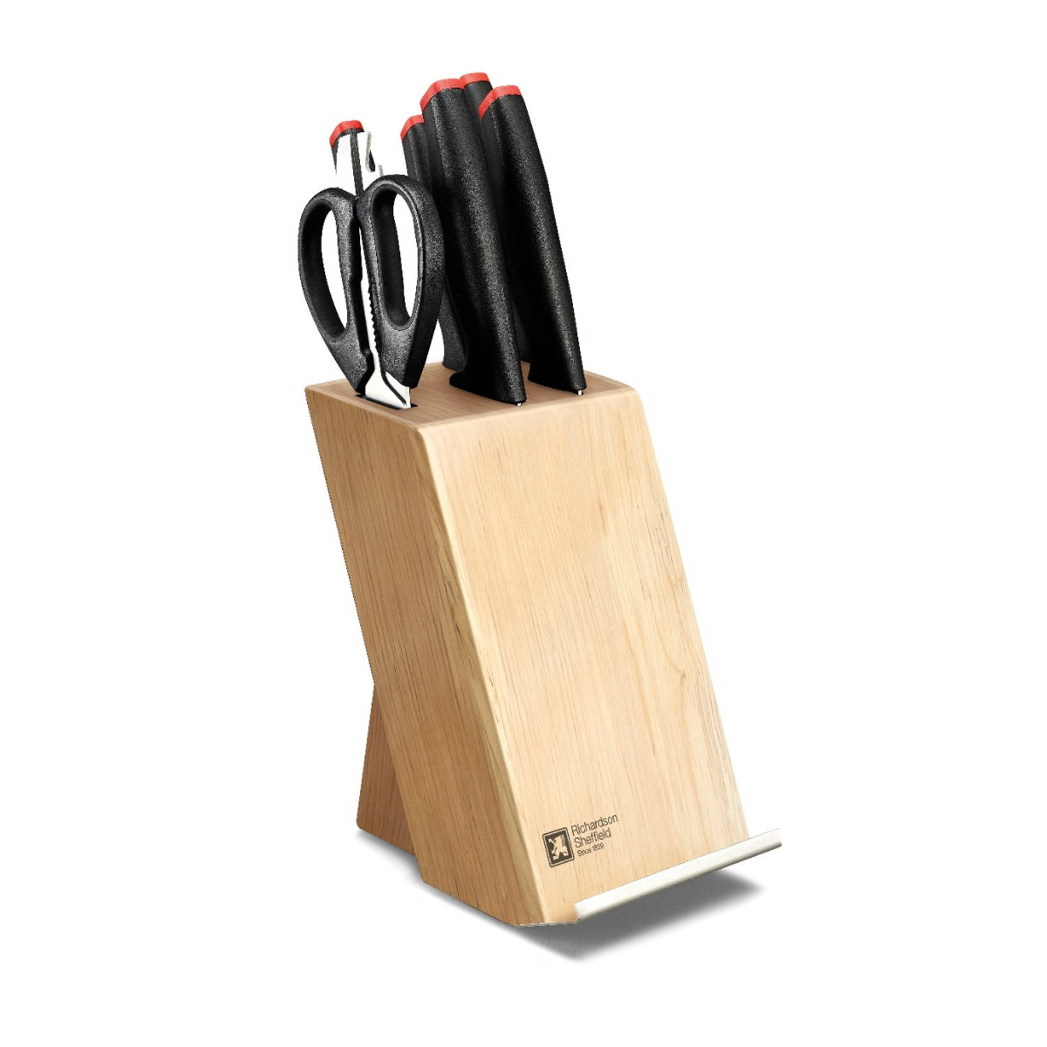 Richardson Sheffield LASER New Laser 6-pcs Knife Block Set in gift box