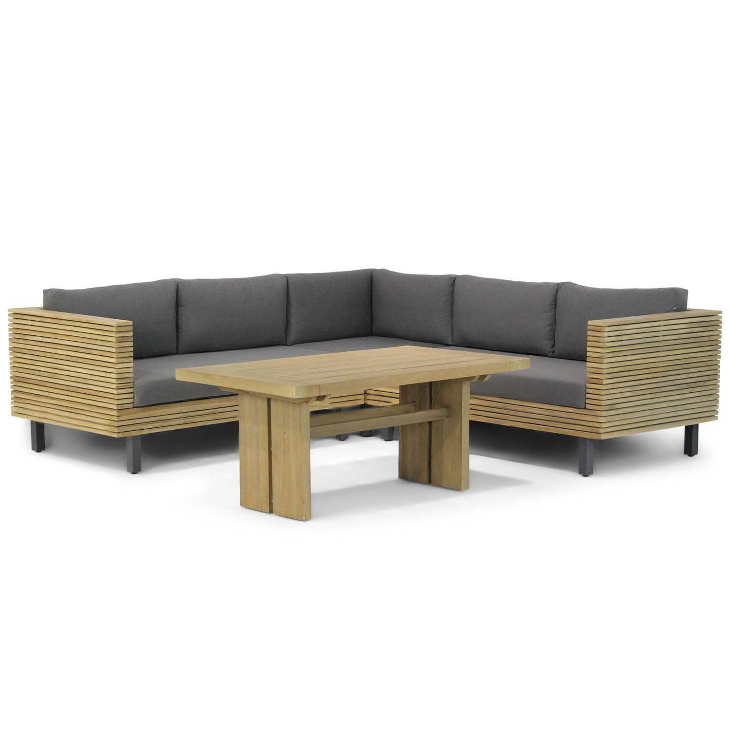 Lifestyle Garden Furniture New York/Brighton 140 cm hoek loungeset 4-delig