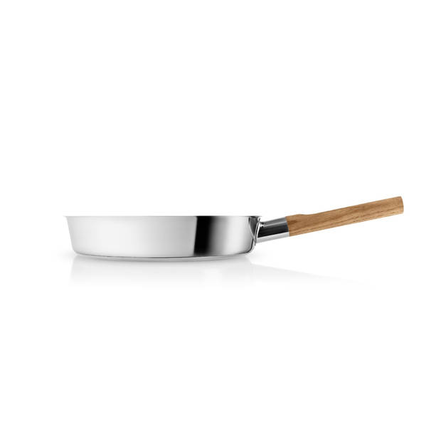 Eva Solo Koekenpan Nordic Kitchen RVS - ø 24 cm - Standaard anti-aanbaklaag