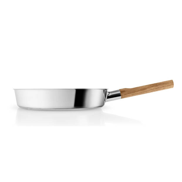 Eva Solo Koekenpan Nordic Kitchen RVS - ø 28 cm - Standaard anti-aanbaklaag