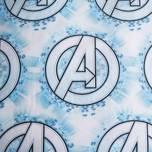 Marvel Avengers Dekbedovertrek, Heroes - Eenpersoons - 140 x 200 cm - Katoen