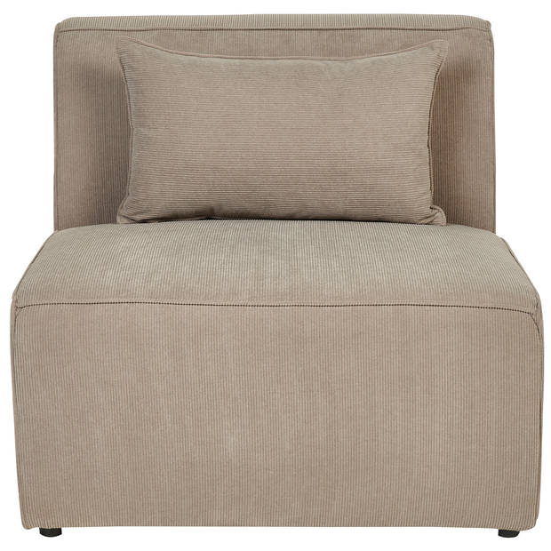 Beliani LEMVIG - Modulaire Sofa-Beige-Corduroy