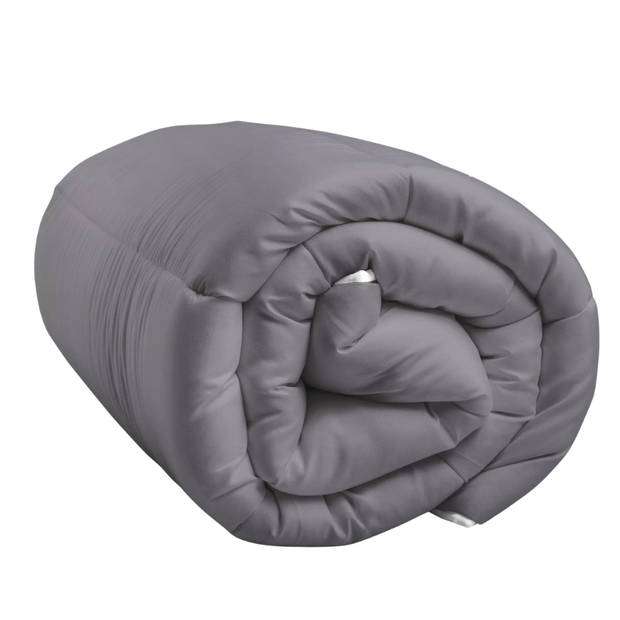 Sleeps Lazy Dekbed zonder overtrek Antraciet/Zwart Lits-Jumeaux 240x200cm - Anti Allergie Dekbed