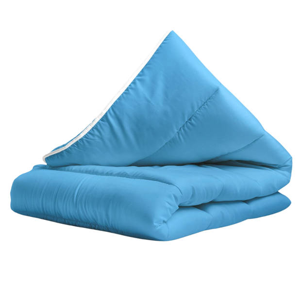 Sleeps Lazy Dekbed zonder overtrek Blauw Tweepersoons 200x200cm