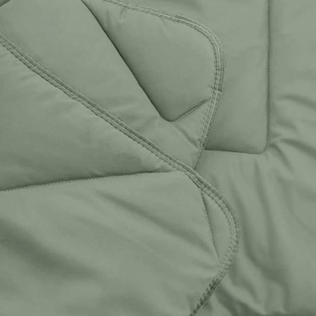 Sleeps Lazy Dekbed zonder overtrek Groen Lits-Jumeaux 240x200cm - Anti Allergie Dekbed