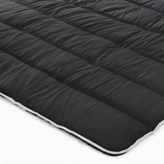 Sleeps Lazy Dekbed zonder overtrek Zwart Tweepersoons 200x200cm - Anti Allergie Dekbed