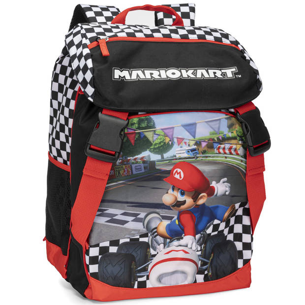 Super Mario Rugzak Mariokart - 42 x 31 x 11 (+9) cm - Polyester