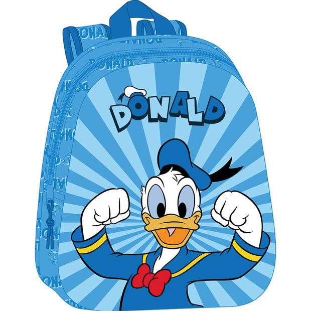 Disney Donald Duck Rugzak, 3D Power - 33 x 27 x 10 cm - Polyester