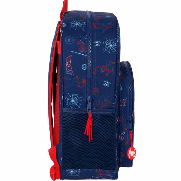 SpiderMan Rugzak, Neon - 42 x 33 x 14 cm - Polyester