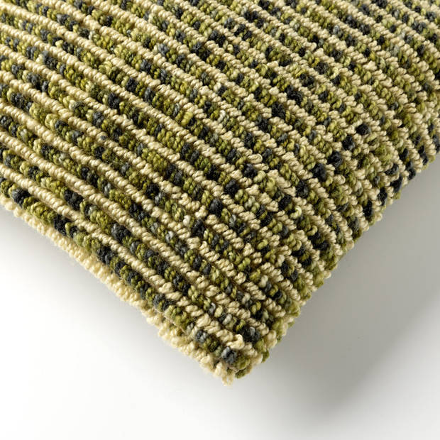 Dutch Decor - DARIO - Kussenhoes 30x50 cm van 80% recycled polyester - Cardamom Seed - groen