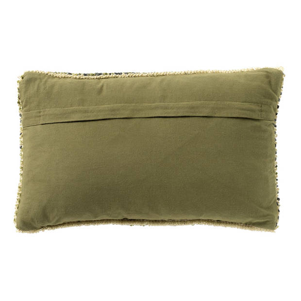 Dutch Decor - DARIO - Kussenhoes 30x50 cm van 80% recycled polyester - Cardamom Seed - groen