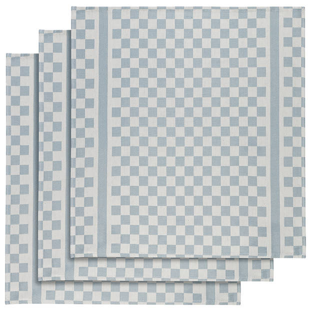 De Witte Lietaer Theedoek Groom-A - 3 stuks - 65 x 70 cm - Katoen