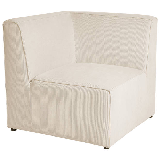 Beliani LEMVIG - Modulaire Sofa-Beige-Corduroy