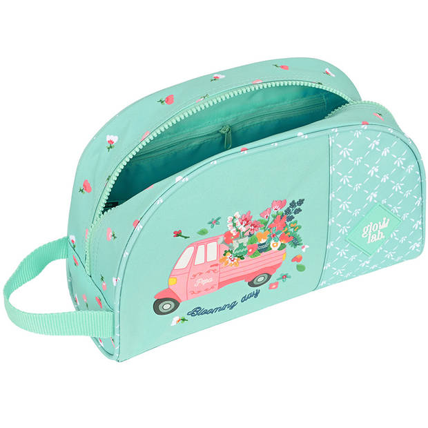 GLOWLAB Beautycase, Blooming Day - 26 x 16 x 9 cm - Polyester