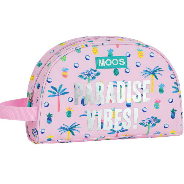 MOOS Paradise - Beauty Case - 26 x 16 x 9 cm - Roze