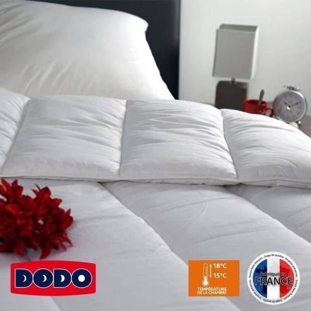 DODO Warm dekbed 400gr/m² VANCOUVER - 220 x 240 cm - Wit