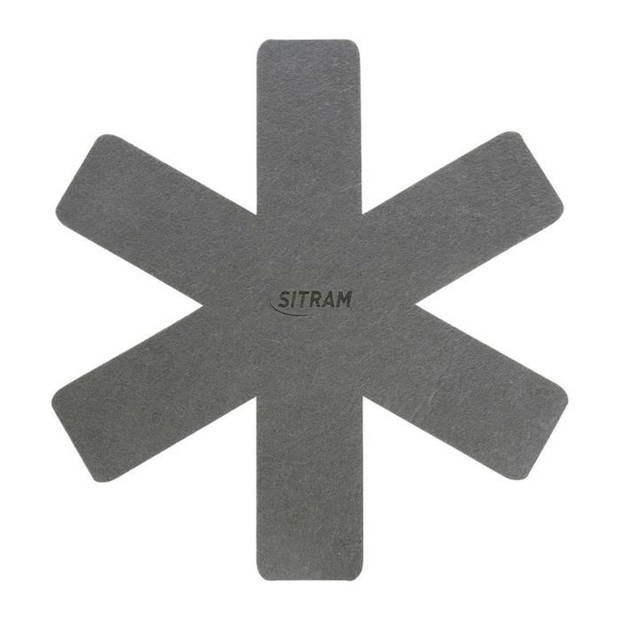 Afneembare 5-delige SITRAM-pannenset van gerecycled geperst aluminium