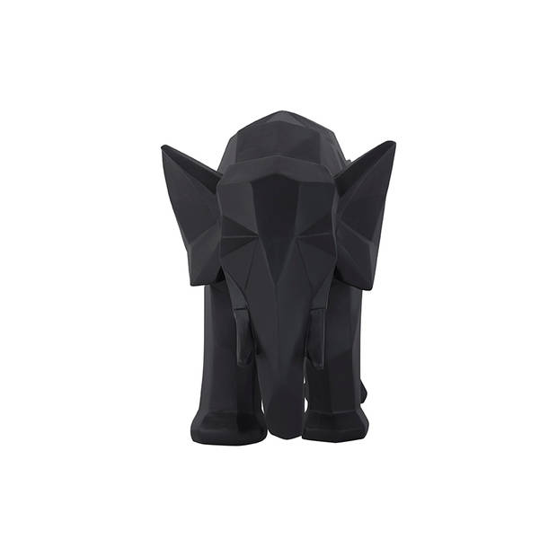 Present Time - Beeld Origami Elephant - Zwart