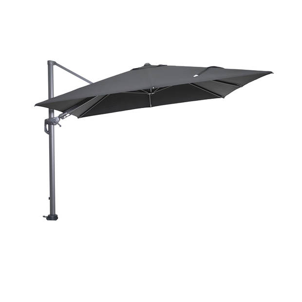 Hawaii parasol - 300x300 cm - carbon black - black