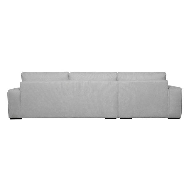 Giga Meubel - Loungebank Links Grijs Stof - 305x105x85cm - Zitdiepte 64cm