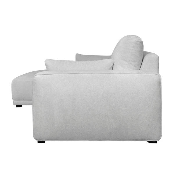 Giga Meubel - Loungebank Links Grijs Stof - 305x105x85cm - Zitdiepte 64cm