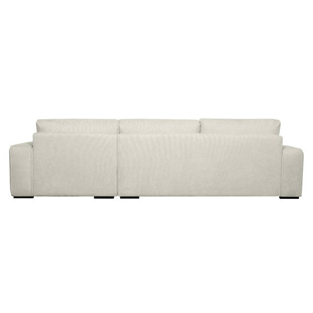 Giga Meubel - Loungebank Rechts Beige Stof - 305x105x85cm - Zitdiepte 64cm