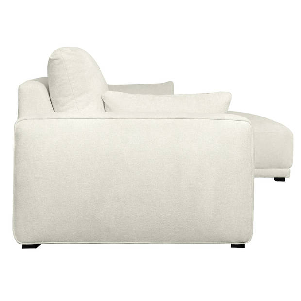 Giga Meubel - Loungebank Rechts Beige Stof - 305x105x85cm - Zitdiepte 64cm