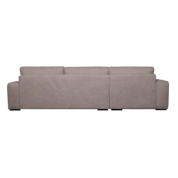 Giga Meubel - Loungebank Links Zandkleur Stof - 305x105x85cm - Zitdiepte 64cm