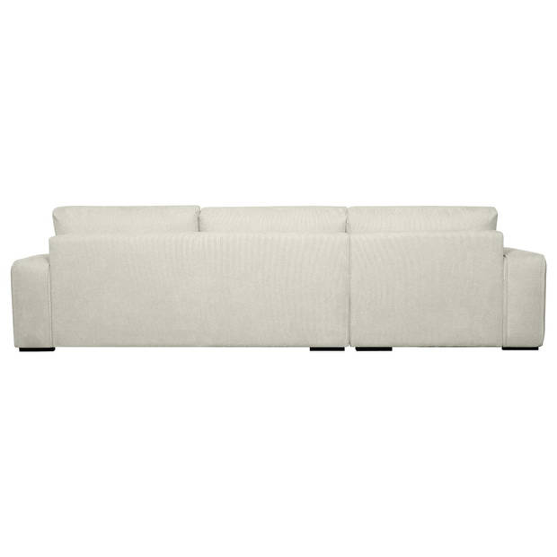 Giga Meubel - Loungebank Links Beige Stof - 305x105x85cm - Zitdiepte 64cm