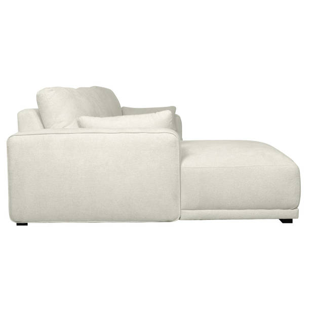 Giga Meubel - Loungebank Links Beige Stof - 305x105x85cm - Zitdiepte 64cm