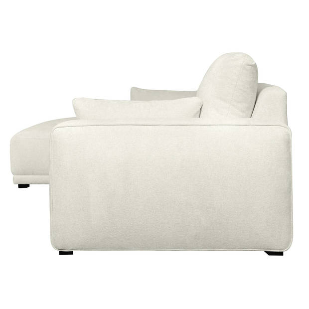 Giga Meubel - Loungebank Links Beige Stof - 305x105x85cm - Zitdiepte 64cm