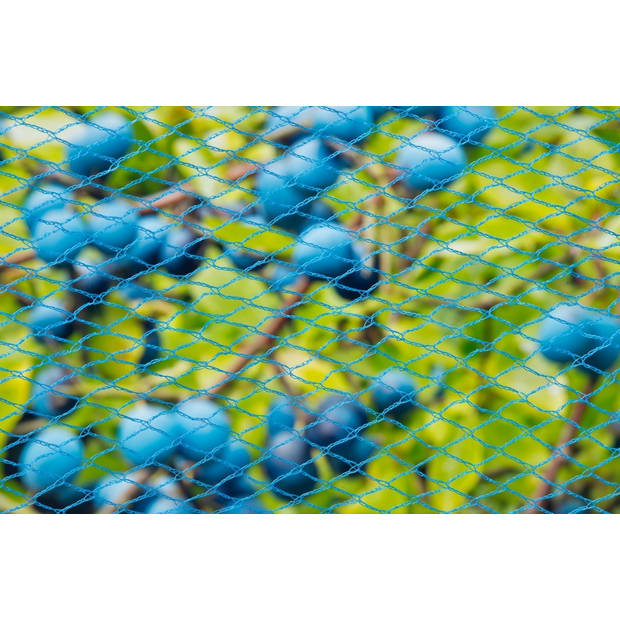 Nature - Tuinnet nano blauw maaswijdte 8x8mm 22 g/m2 5x4m