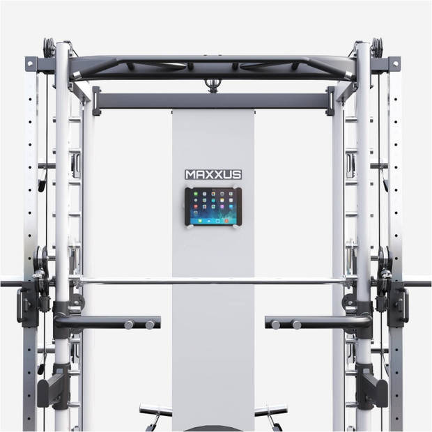 MAXXUS Multipress PRO - Krachtstation - Smith Machine - Met Fitnessbank en Accessoires