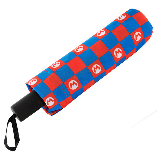 Super Mario Paraplu Here We Go - Ø 96 x 62 cm - Polyester