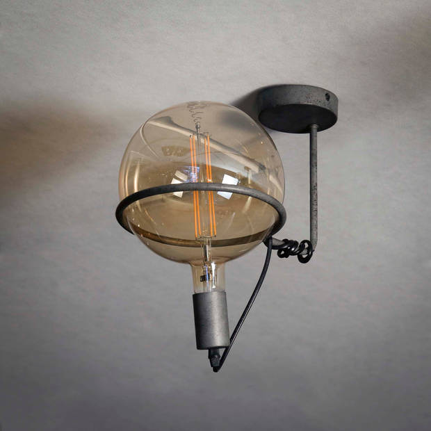 Plafondlamp Saturn - 1 Lamp - Ø20 Lichtbron - Transparant