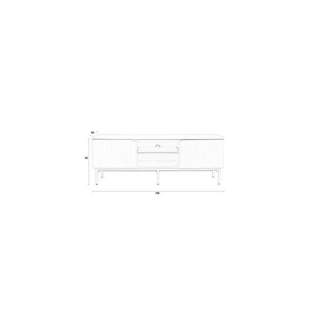 Housecraft Linc Dressoir/ Kast Laag Wit