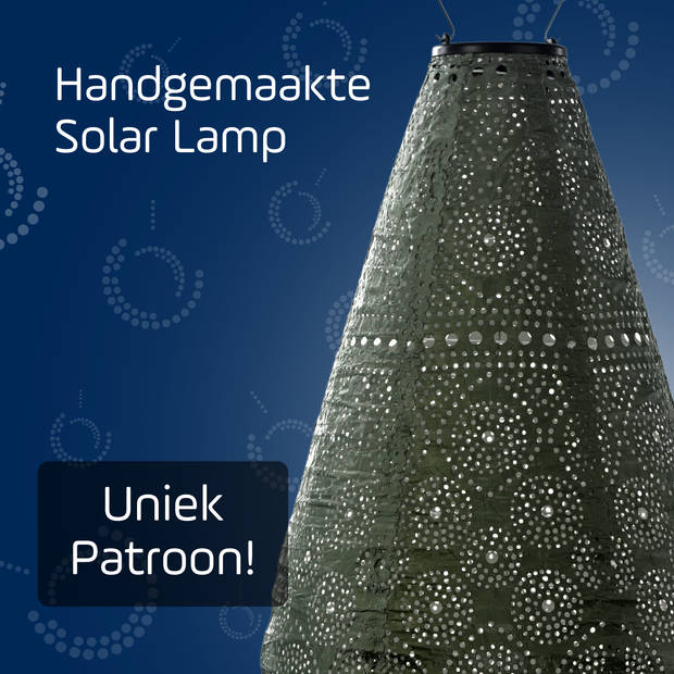 LUMIZ Solar tuinverlichting Spectare Drop - 28 cm - Sage Green