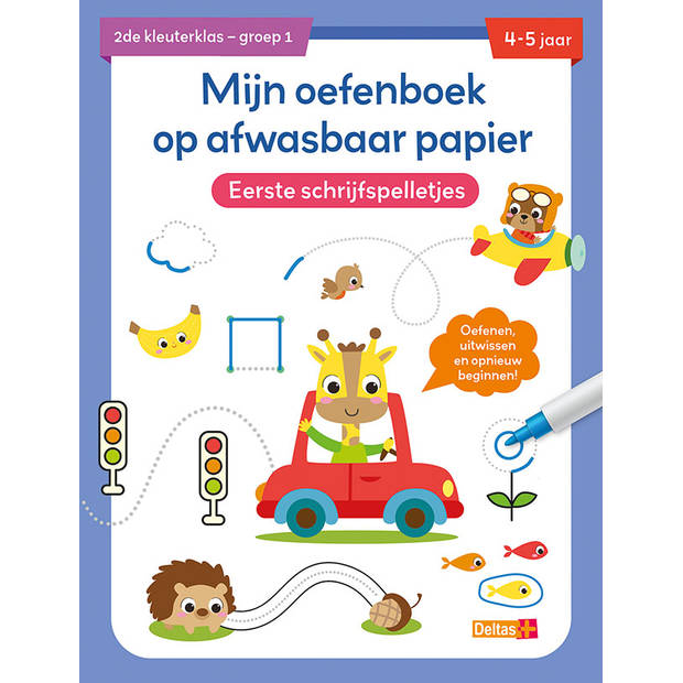 Mijn oefenboek Eerste schrijfspelletjes