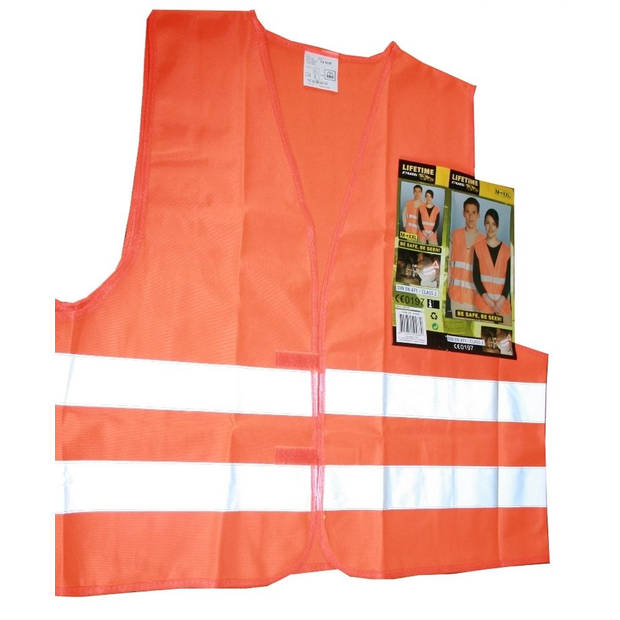 Veiligheidsvest (hesje) oranje M-XXL