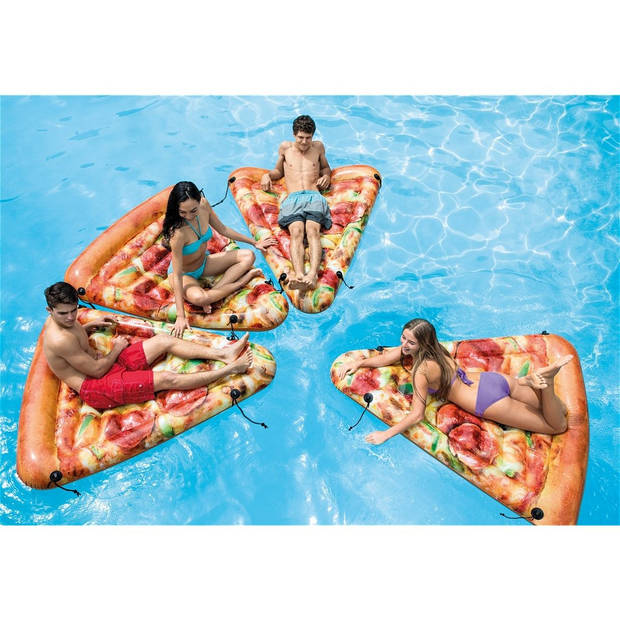 Intex pizzapunt drijfmat 175x145cm