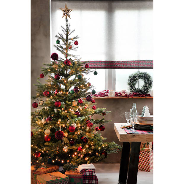 Lumineo Kerstverlichting - 40 led - warm wit - 300 cm - Kerstverlichting kerstboom